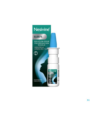 Nesivine 0,05% classic spray nasal    10ml
