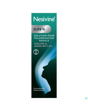 Nesivine 0,05% classic spray nasal    10ml