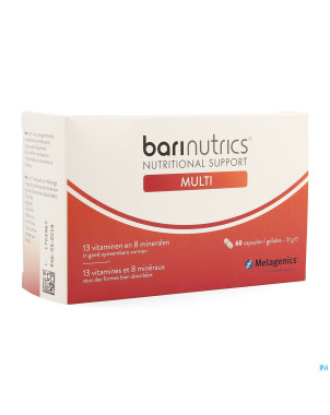 Barinutrics multi    caps  60 23328 metagenics