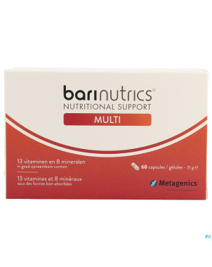 Barinutrics multi    caps  60 23328 metagenics