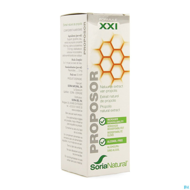 Soria proposor xxi    fl 50ml
