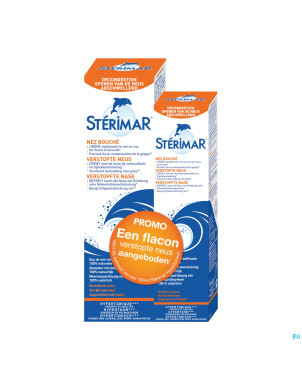 Sterimar isotonic 100ml+hypertonic nez bouche 50ml