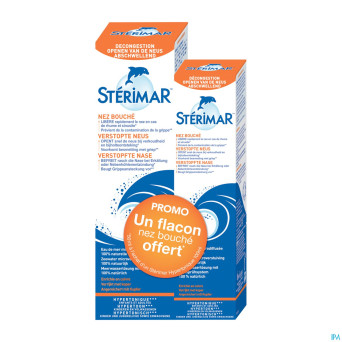 Sterimar isotonic 100ml+hypertonic nez bouche 50ml