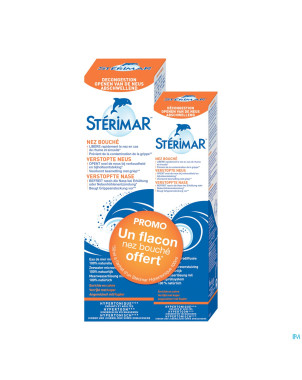 Sterimar isotonic 100ml+hypertonic nez bouche 50ml