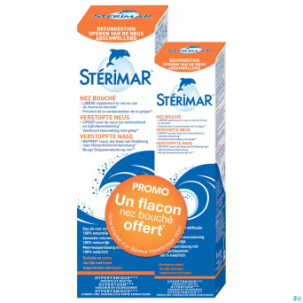 Sterimar isotonic 100ml+hypertonic nez bouche 50ml