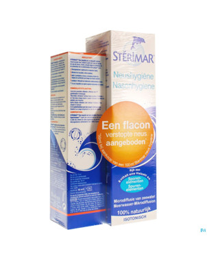 Sterimar isotonic 100ml+hypertonic nez bouche 50ml