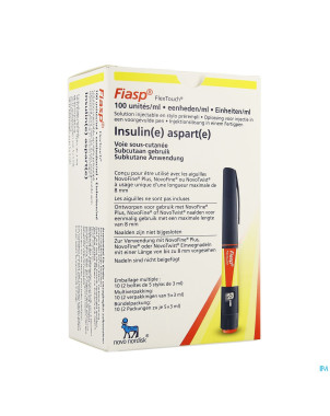 Fiasp 100u/ml sol inj stylo prerempli  10 x 3ml