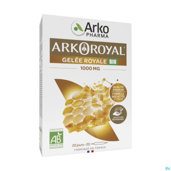 Arkoroyal gelee royale 1000mg amp 20x10ml