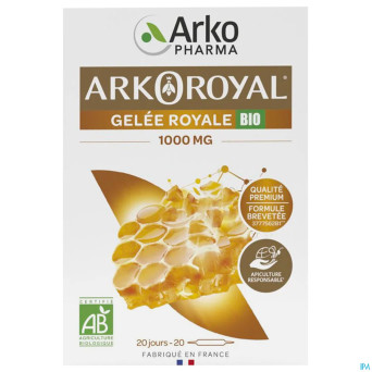 Arkoroyal gelee royale 1000mg amp 20x10ml