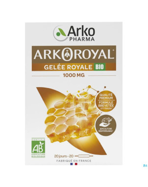 Arkoroyal gelee royale 1000mg amp 20x10ml