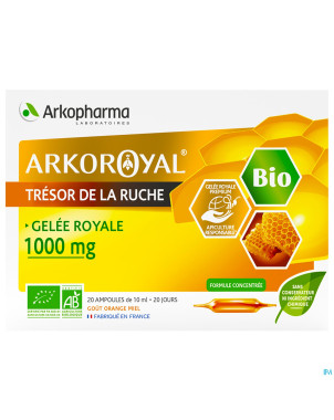 Arkoroyal gelee royale 1000mg amp 20x10ml