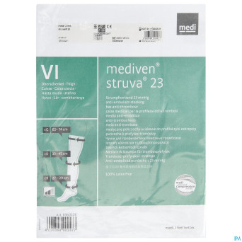 Mediven struva 23 bas cuisse blanc t6