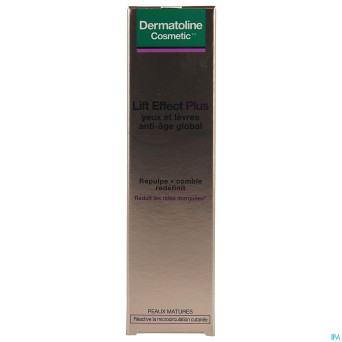 Dermatoline cosmetic le+ a/age glob. yeux/lev.15ml