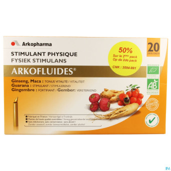 Arkofluide stimulant physiq.intellect. duo ud 2x20