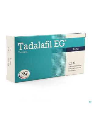 Tadalafil eg 20mg comp pell 24 x 20mg