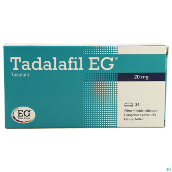 Tadalafil eg 20mg comp pell 24 x 20mg