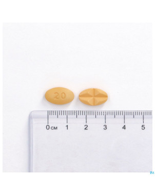 Tadalafil sandoz 20,0mg comp pell  4 x 20,0mg