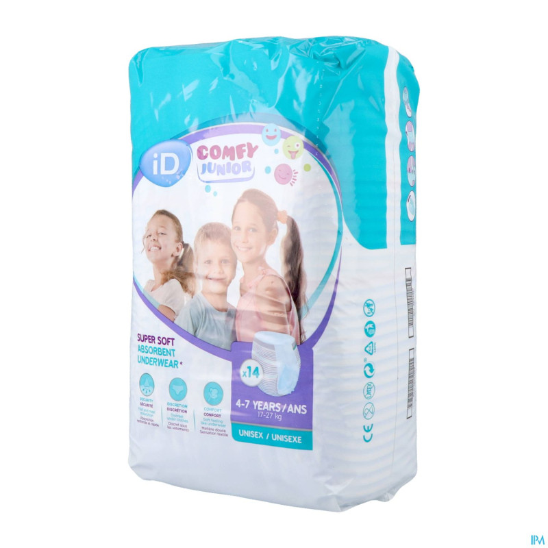 Id comfy junior pants 4-7a    14