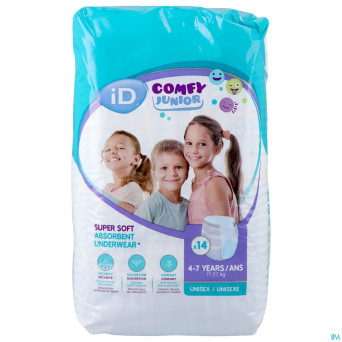 Id comfy junior pants 4-7a    14