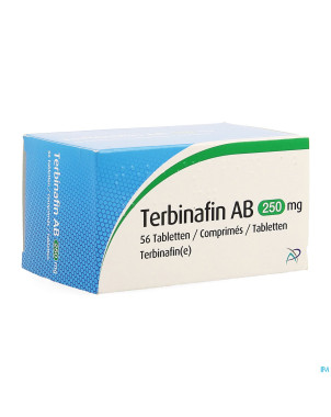 Terbinafin ab 250mg comp 56 x 250mg