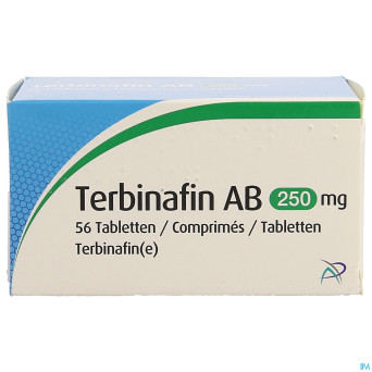 Terbinafin ab 250mg comp 56 x 250mg