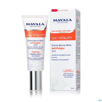 Mavala vitality creme bonne mine a/fatigue tb 45ml