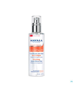 Mavala vitality micro brume alpes a/fatigue  125ml