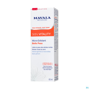 Mavala vitality micro exfoliant belle peau tb 65ml