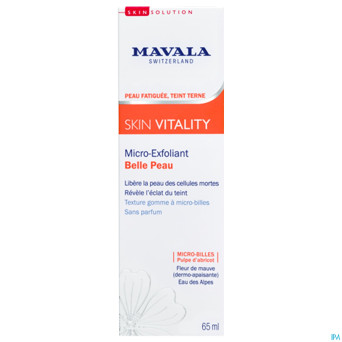 Mavala vitality micro exfoliant belle peau tb 65ml