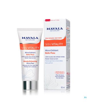 Mavala vitality micro exfoliant belle peau tb 65ml