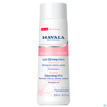 Mavala clean&comf lait demaquillant caresse  200ml