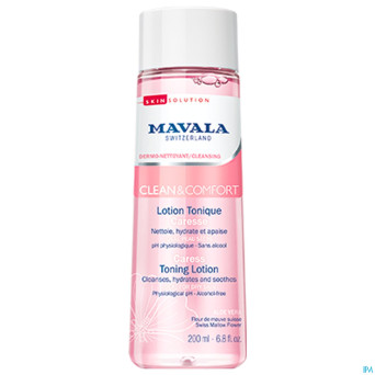 Mavala clean&comf lotion tonique caresse    200ml
