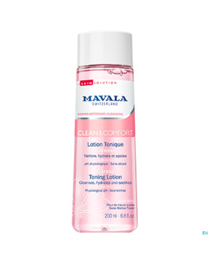 Mavala clean&comf lotion tonique caresse    200ml