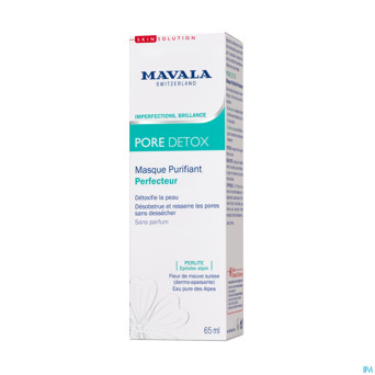 Mavala detox masque purifiant perfecteur   tb 65ml