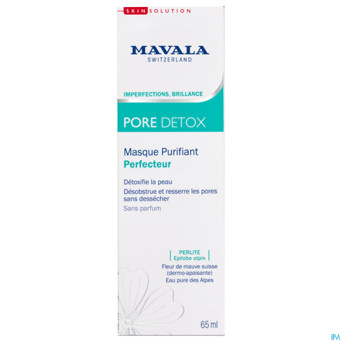 Mavala detox masque purifiant perfecteur   tb 65ml