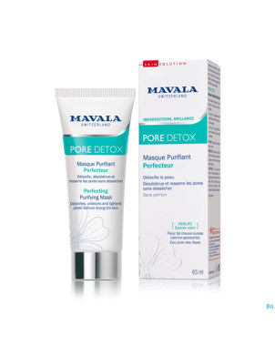 Mavala detox masque purifiant perfecteur   tb 65ml