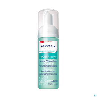 Mavala detox mousse demaquilante perfectrice 165ml