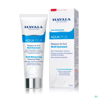 Mavala aq+ masque nuit multi hydra    tb 75ml
