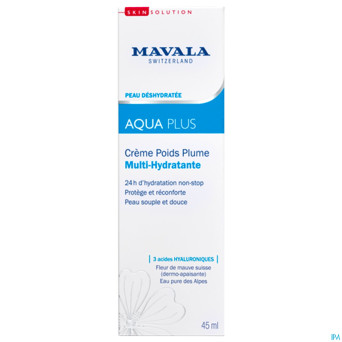 Mavala aq+ creme poids plume multi hydra   tb 45ml