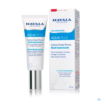 Mavala aq+ creme poids plume multi hydra   tb 45ml
