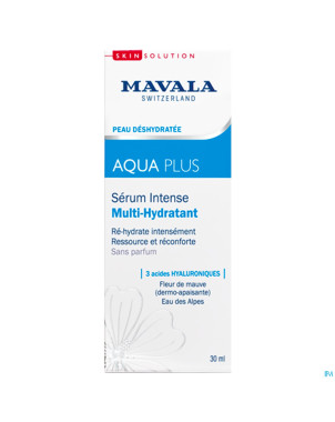 Mavala aq+ serum intense multi hydra fl pompe 30ml