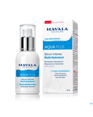 Mavala aq+ serum intense multi hydra fl pompe 30ml