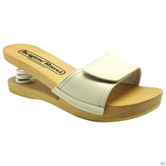 Brigitte ravel spring mule bois fish beige 38