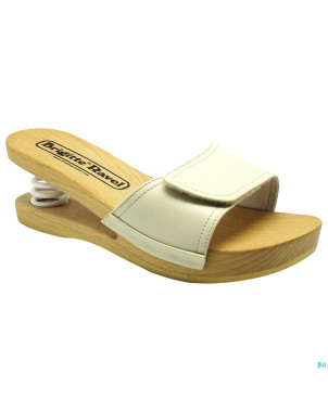 Brigitte ravel spring mule bois fish beige 38