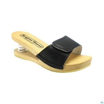Brigitte ravel spring mule bois fish black 36
