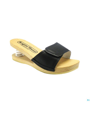 Brigitte ravel spring mule bois fish black 38