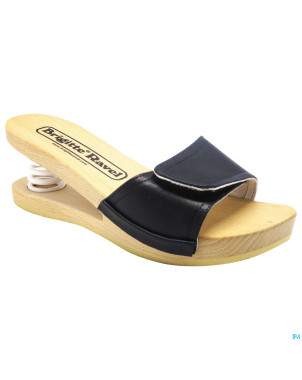 Brigitte ravel spring mule bois fish bleu 40