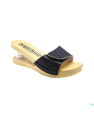Brigitte ravel spring mule bois fish bleu 42