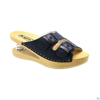 Brigitte ravel spring mule bois snake blue 40