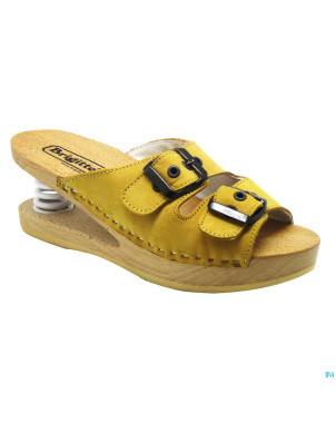 Brigitte ravel spring mule bois snake cognac 42